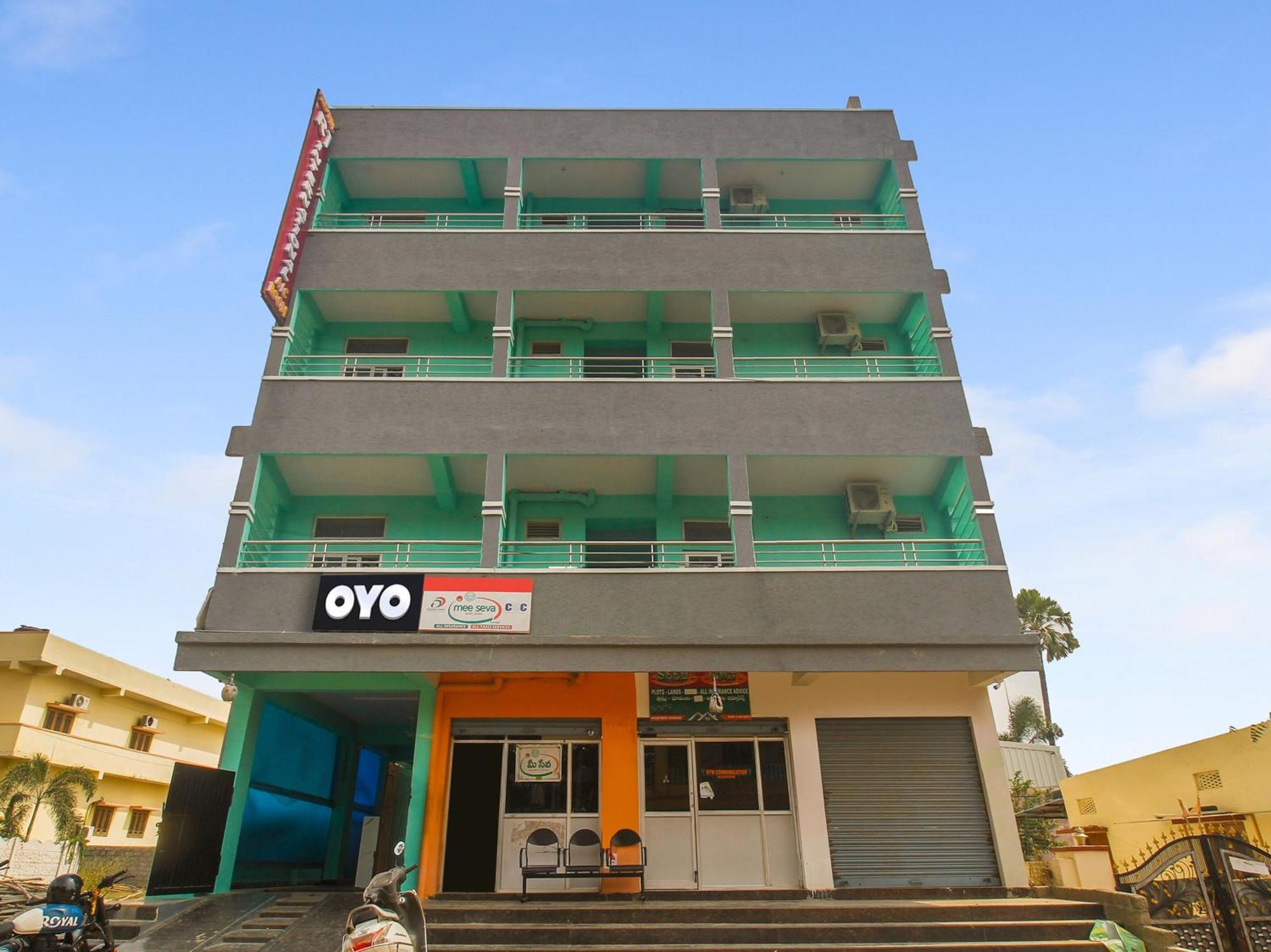 Hotel O R.J.International Pedda Ambarpet Buitenkant foto